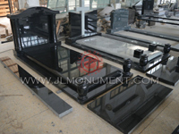 Shanxi Black Monument 006 www.jlmonument.com supply headstone Shanxi Black Monument