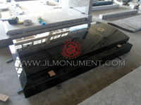 Shanxi Black Monument 031 www.jlmonument.com supply headstone Shanxi Black Monument