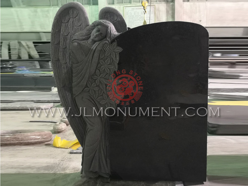 Customized angel headstone at competitive price,and South African Impala and Angel Headstone-095