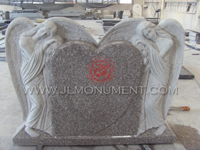 carved headstone of grieving ange,and G640 and Angel Headstone-013